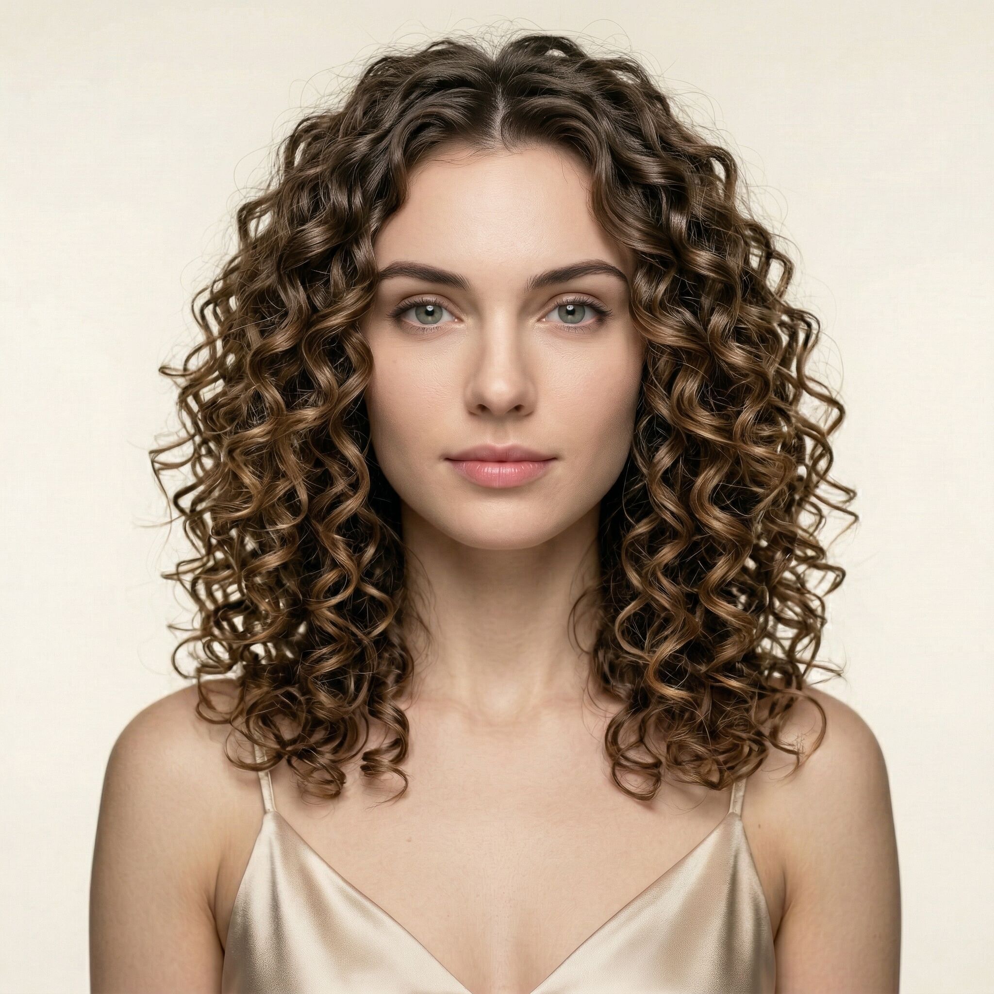 Spiral perm hairstyle preview