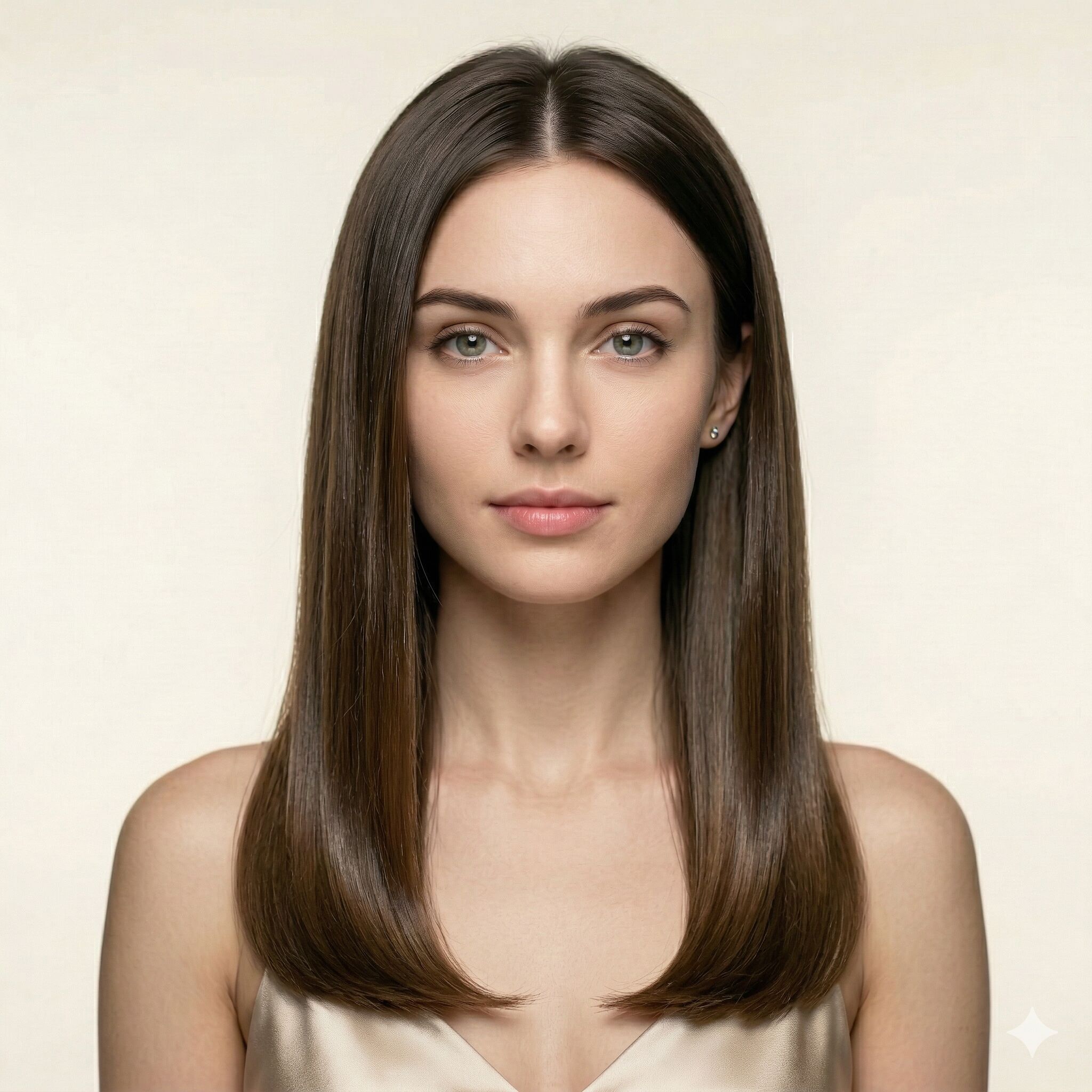 Straight hairstyle preview