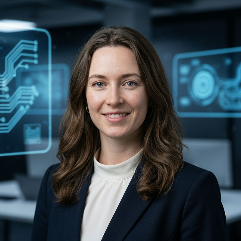 Female tech portrait style preview